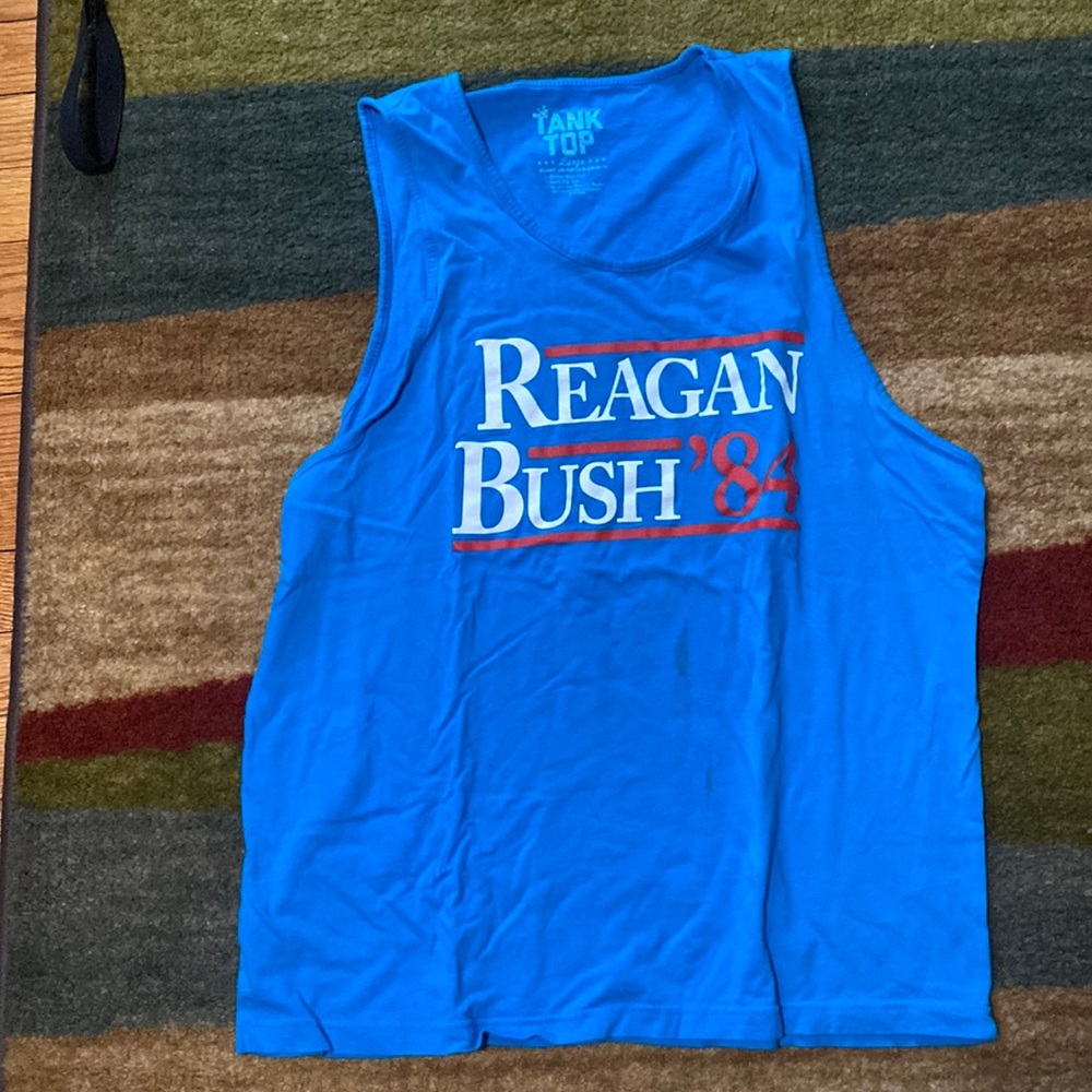 Rowdy Gentleman Reagan Bush ‘84 Tank Top